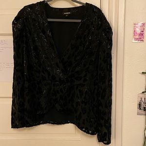 Express long sleeve blouse